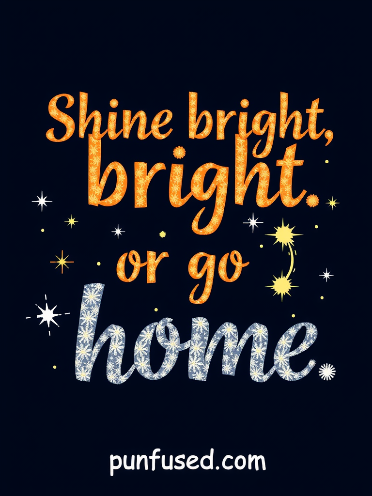sparkle puns
