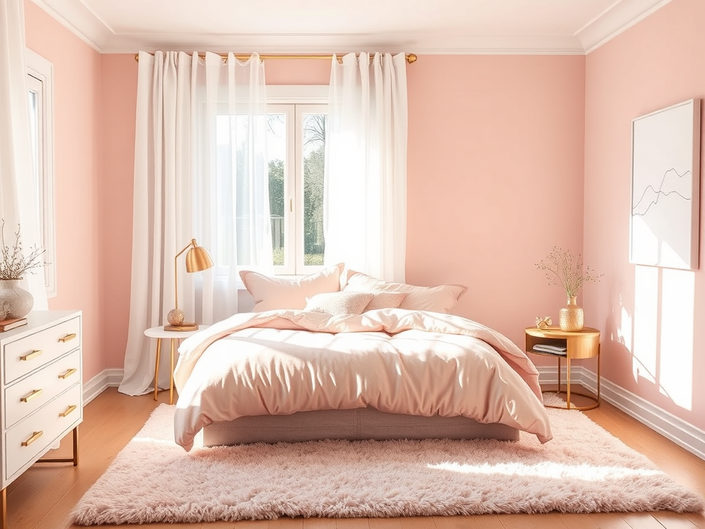 1. Embrace Soft Blush for a Serene Ambiance