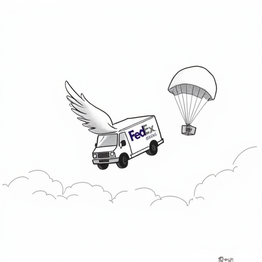 FedEx founder Fred Smith dies at 80 single-panel cartoon