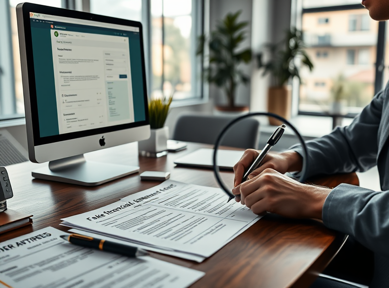 Falsified Documentation in Grant Applications