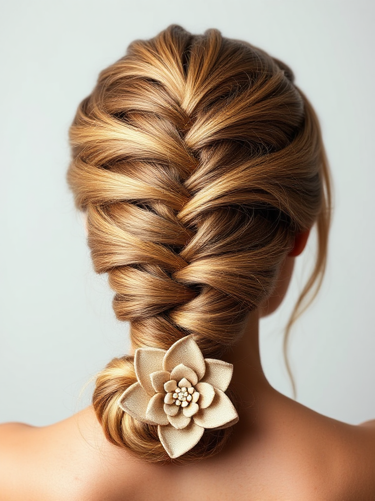 French Braid for Medium Hair