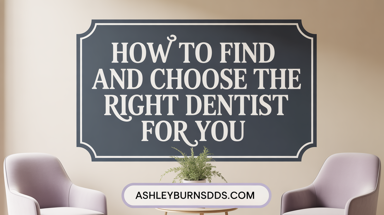 How to Find and Choose the Right Dentist for You