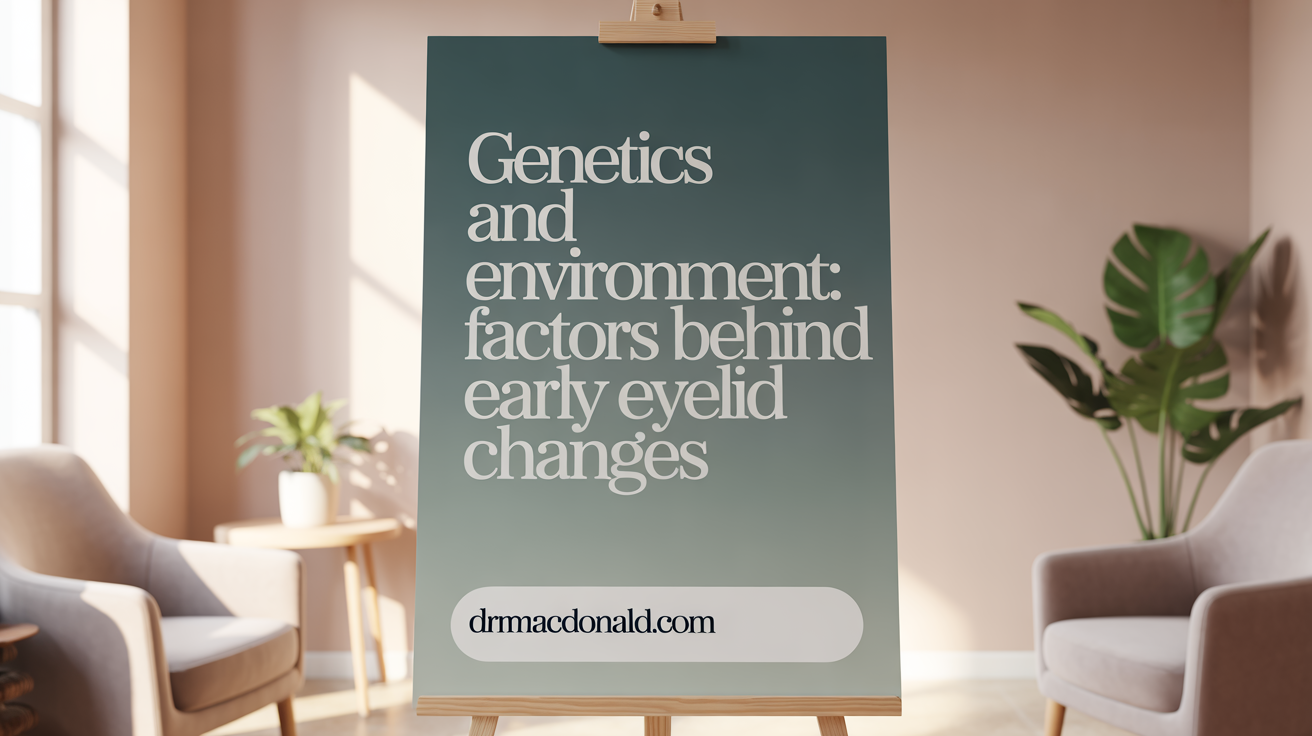 Genetics and Environment: Factors Behind Early Eyelid Changes