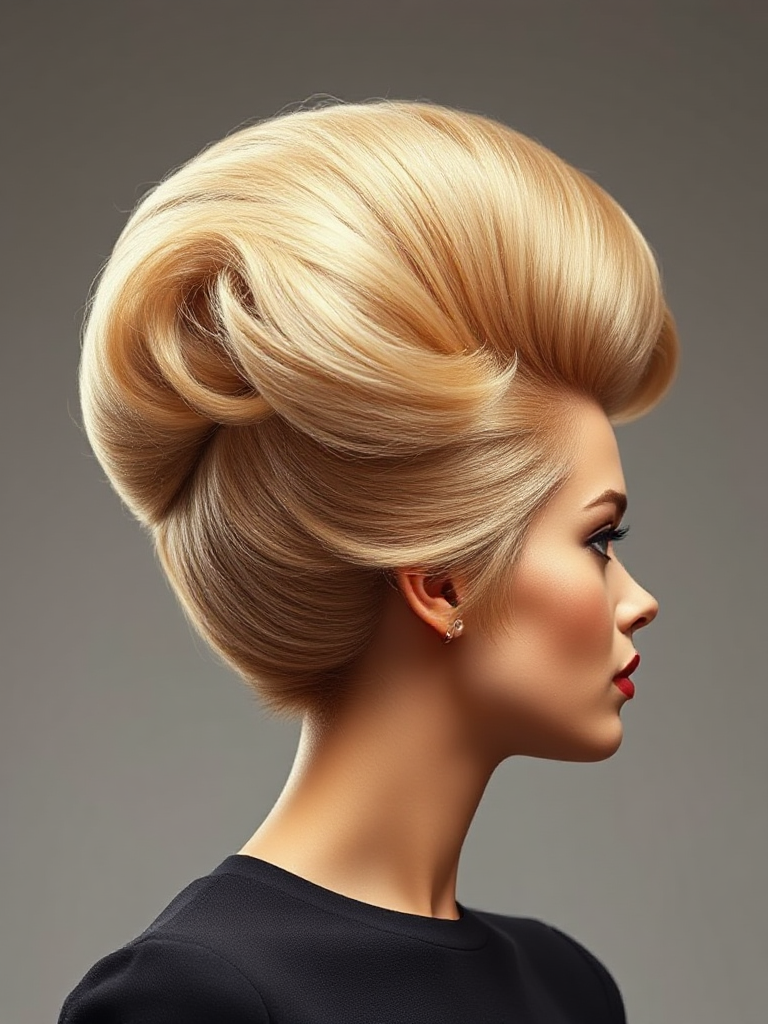 60s Bouffant Hairstyle