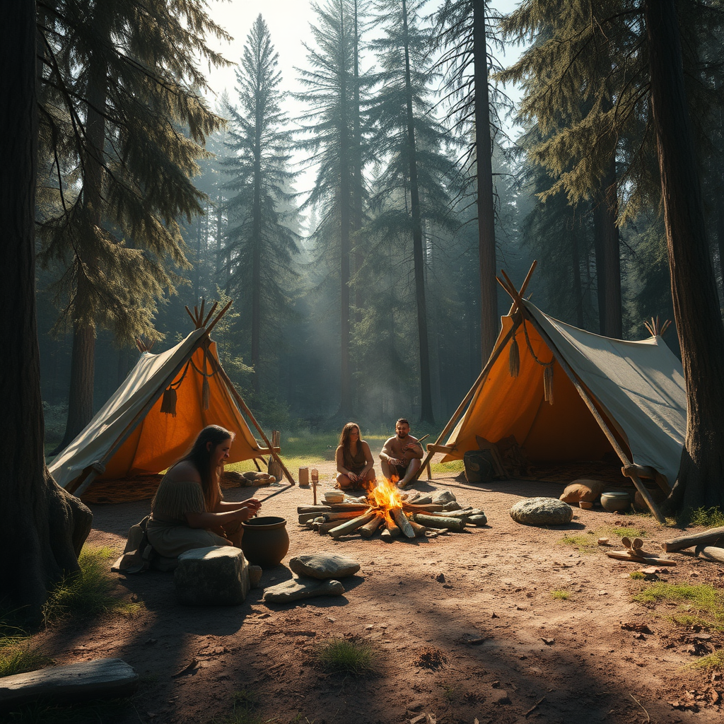 캠핑의 어원과 고대 역사