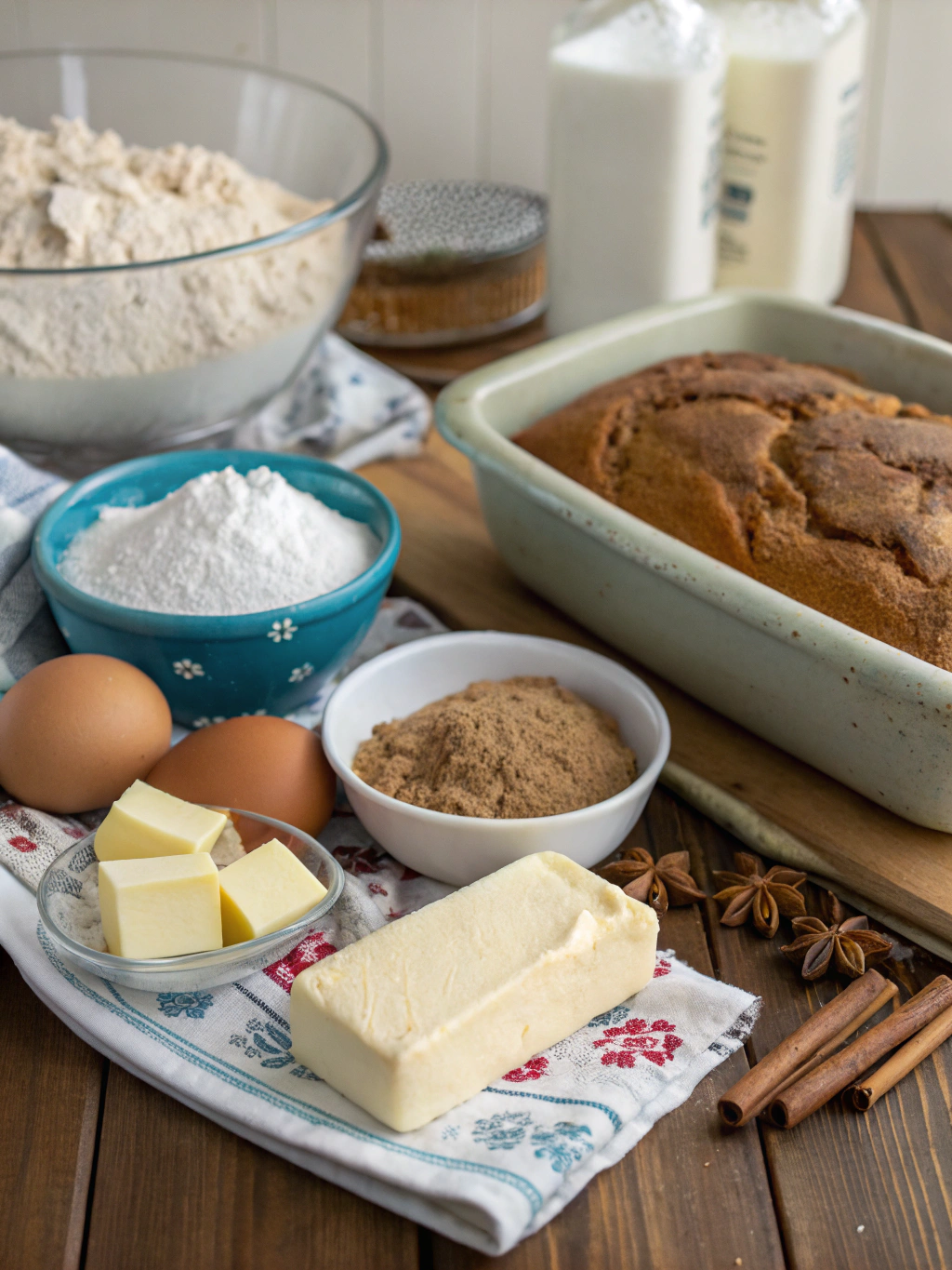 Amish Cinnamon Bread Ingredients