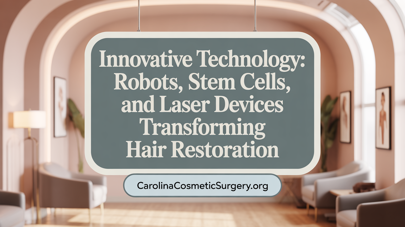 Cutting-Edge Tech: Robots, Stem Cells, and Laser Devices Revolutionizing Hair Restoration