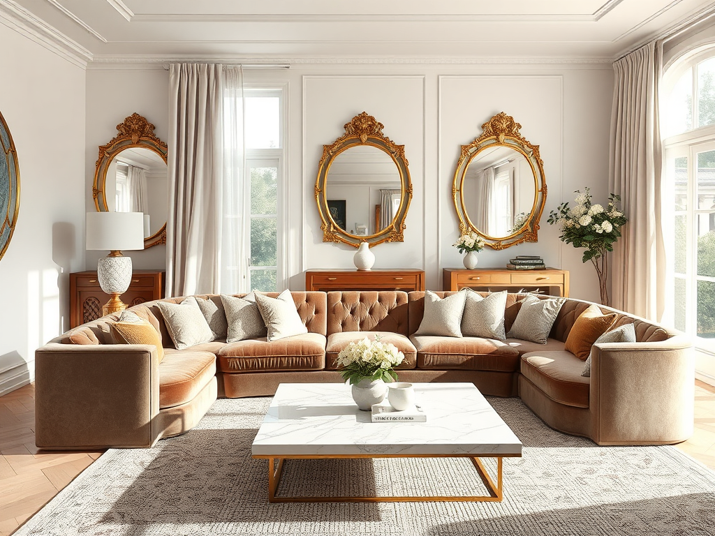 1. The Foundation: Neutral Color Palettes and Luxurious Textures