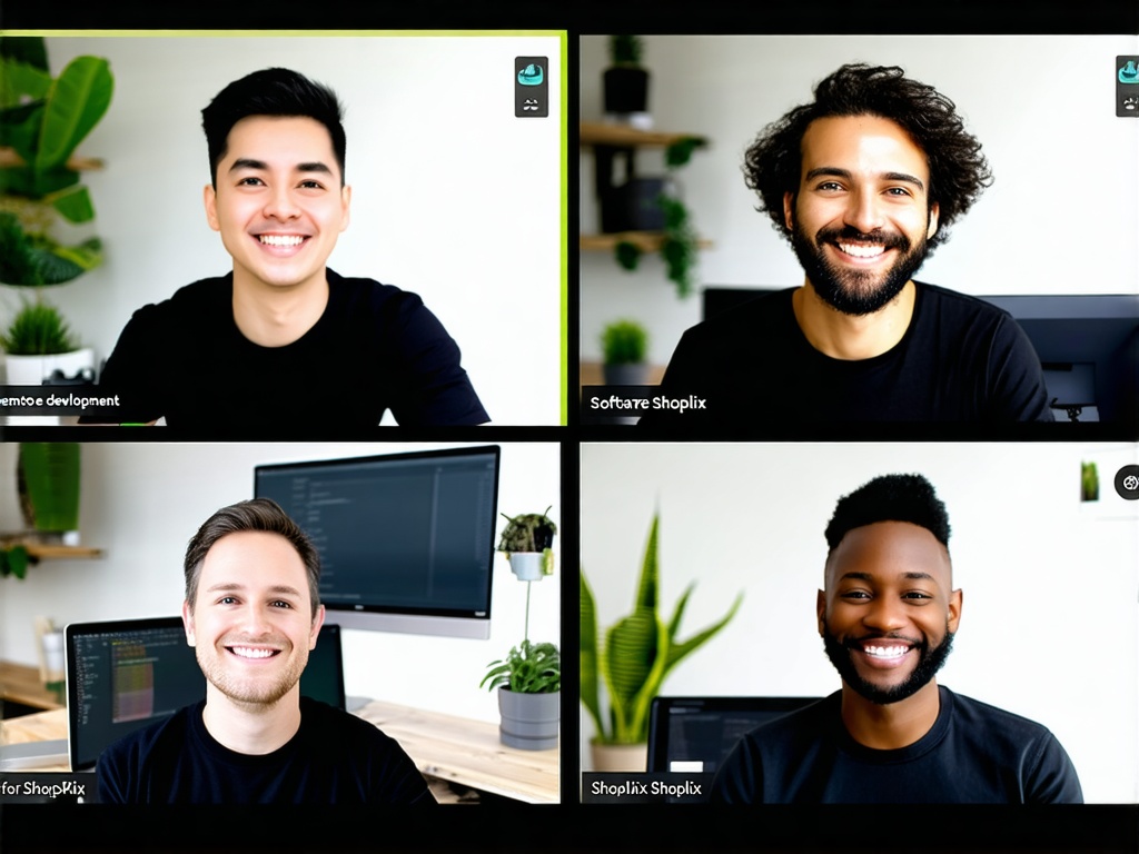 Team di lavoro remoto