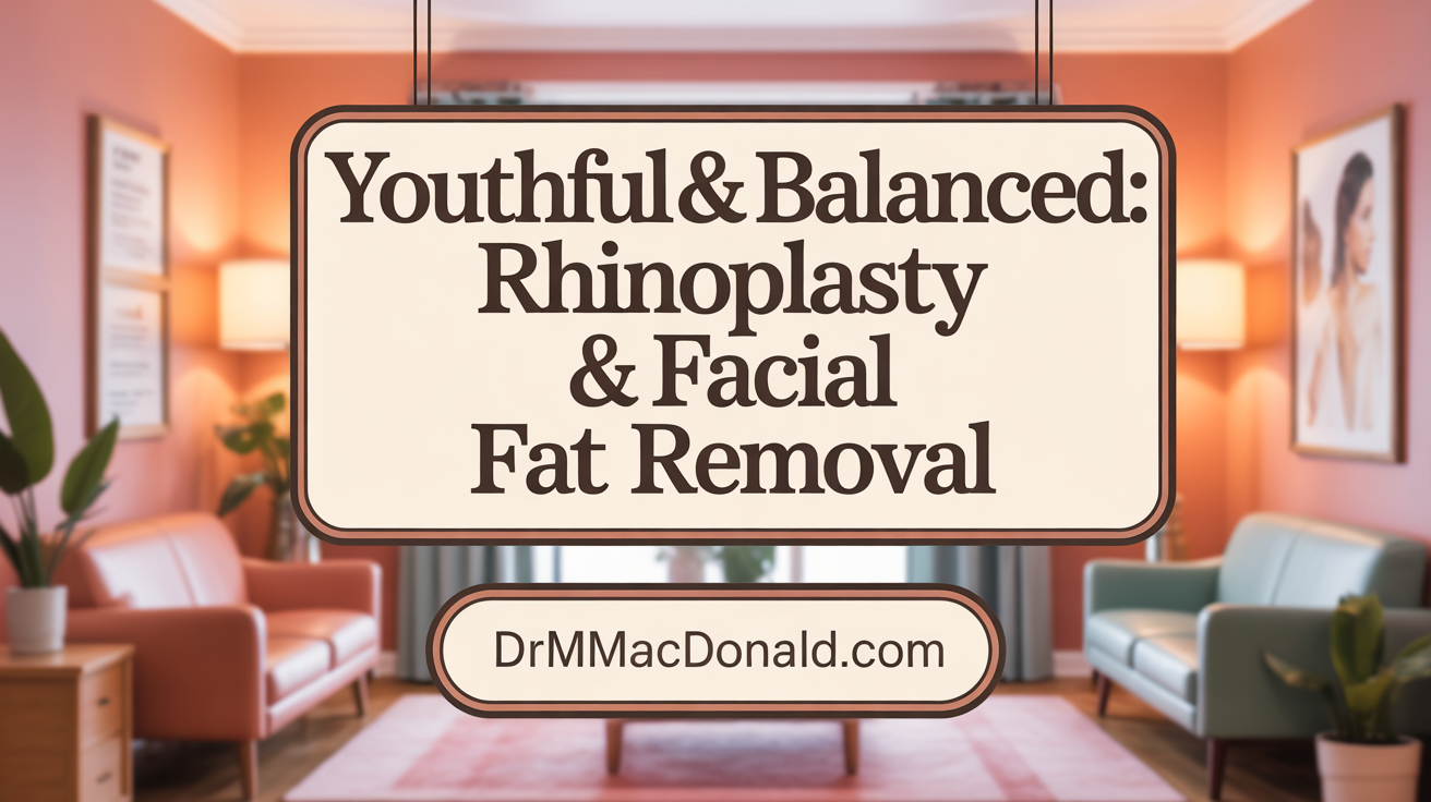 Youthful &amp; Balanced: Rhinoplasty &amp; Facial Fat Removal