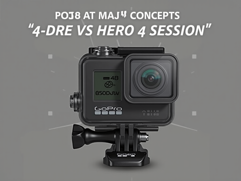 Drone with GoPro HERO4 Session