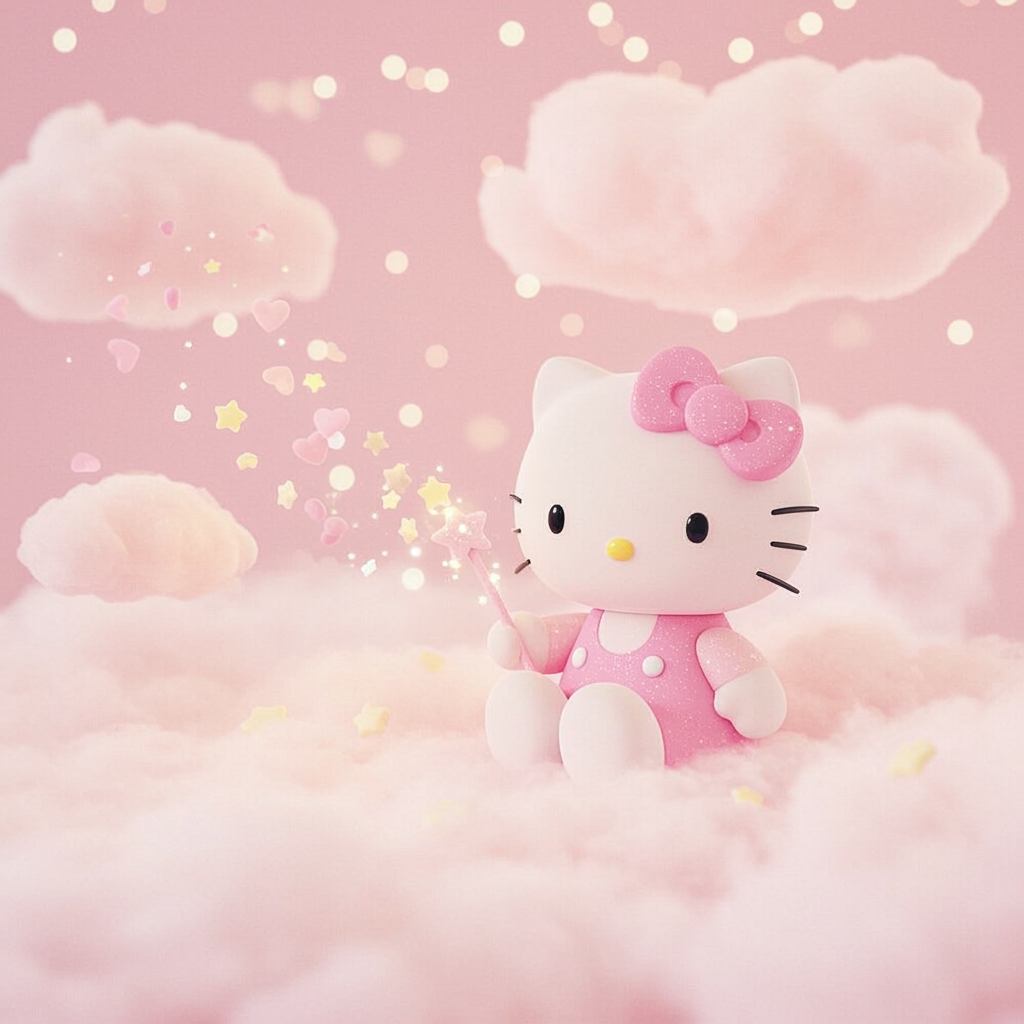 pink hello kitty pfp