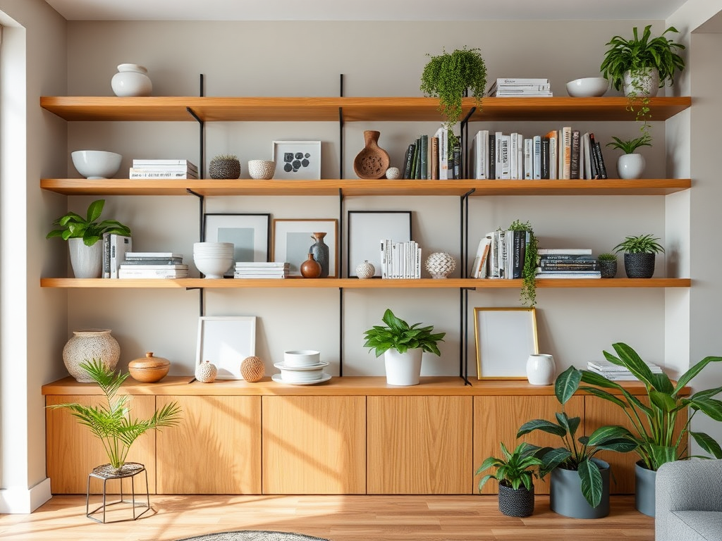 8. Open Shelving: Displaying with Intent