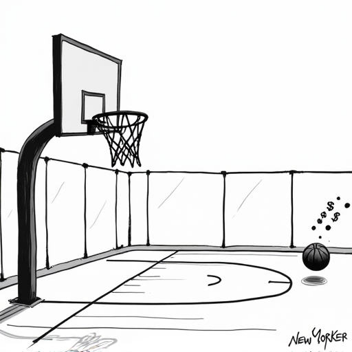 Buss Family to Sell Majority Ownership of Lakers single-panel cartoon