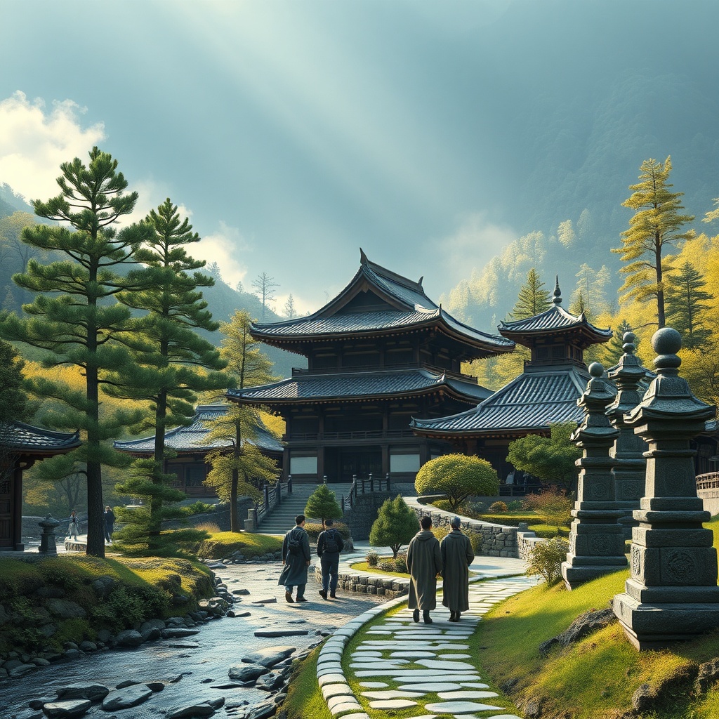 Tranquility at Baekdamsa Temple