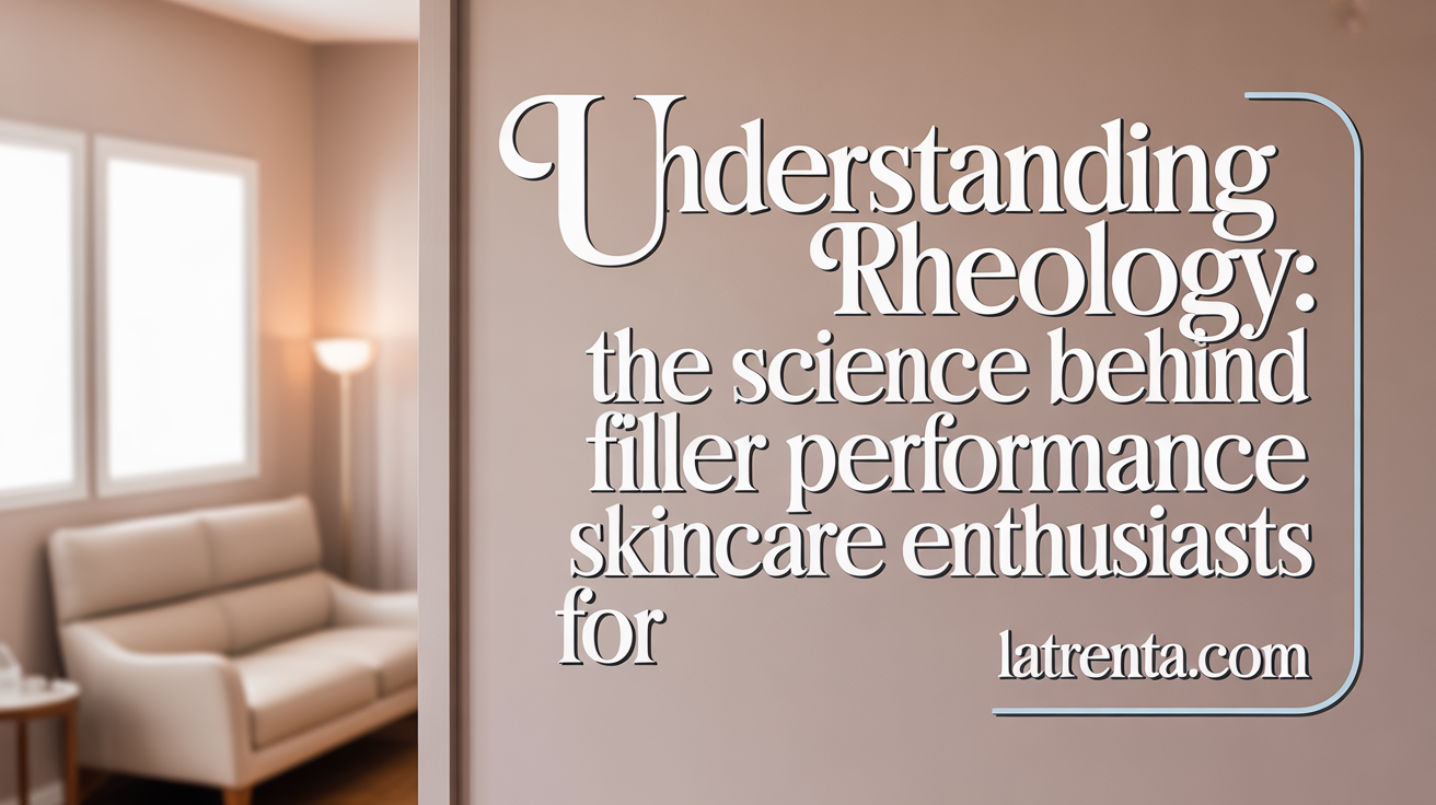 Understanding Rheology: The Science Behind Filler Performance