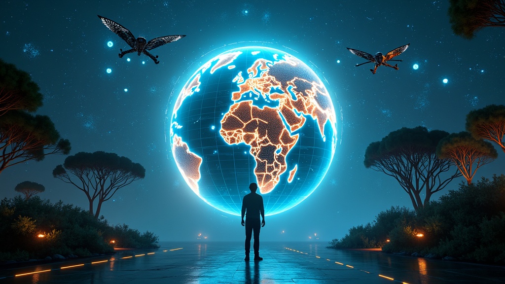 Un halcón real en pleno vuelo, la inspiración biológica detrás de la ingeniería del RoboFalcon 2.0.