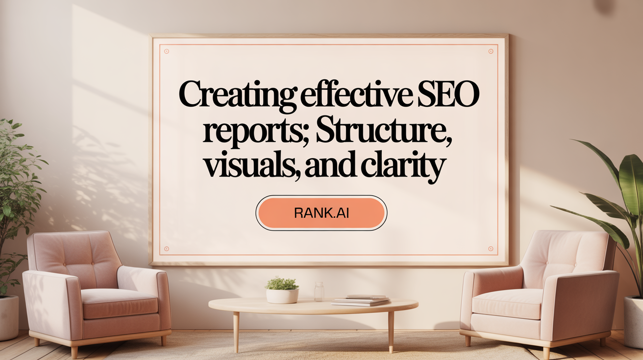 Creating Impactful SEO Reports: Structure, Visuals, and Clarity