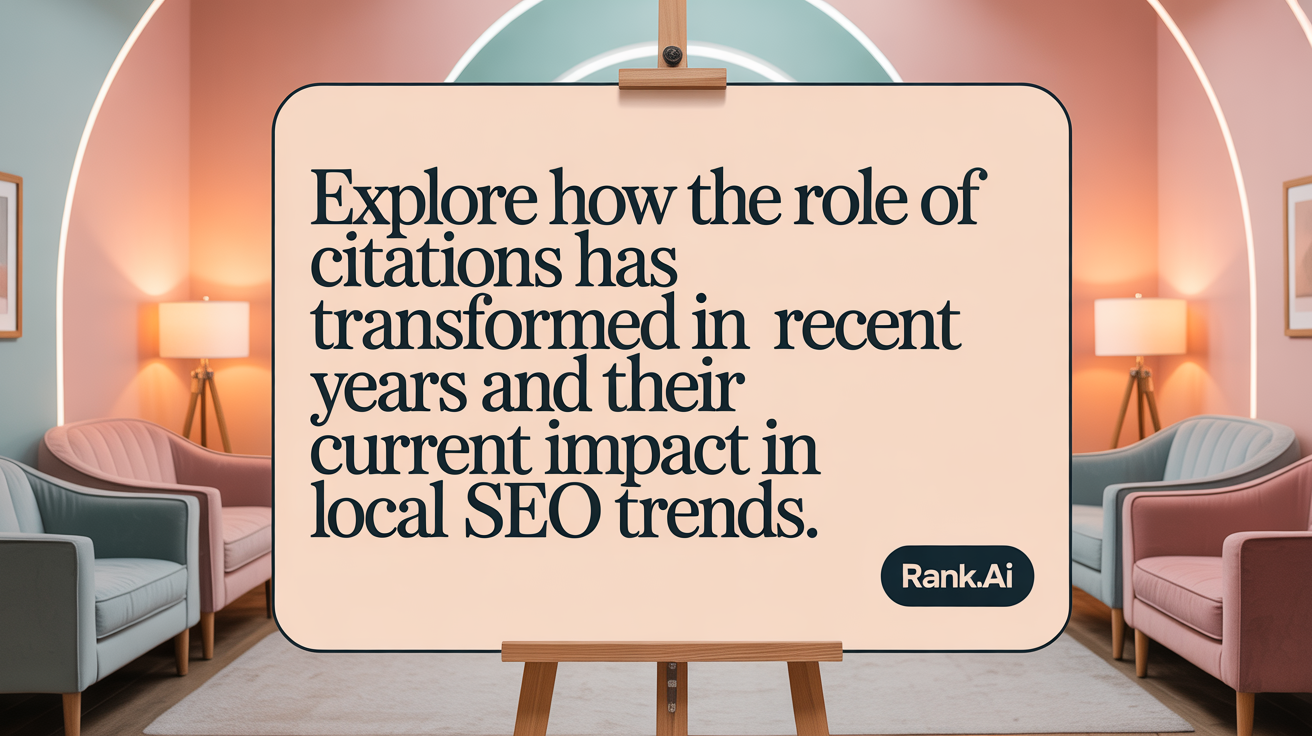 Explore how the role of citations has transformed in recent years and their current impact in local SEO trends.
