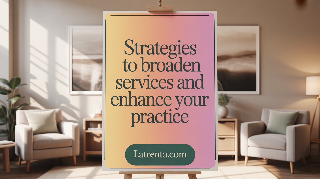 Strategies to Broaden Services and Enhance Your Practice