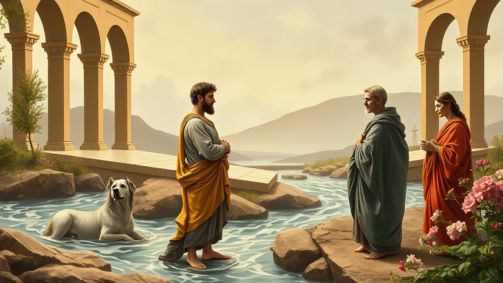 경제적 논의에 몰두한 사람들