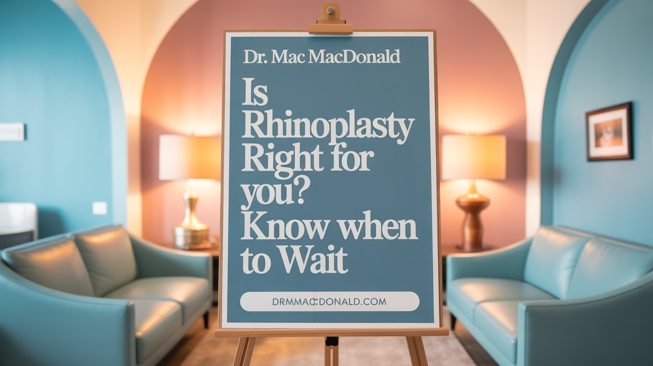 Is Rhinoplasty Right for You? Know When to Wait