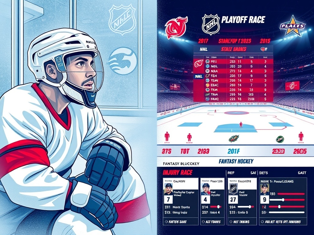 NHL 2025: Top Stories on Injuries, Fantasy, and Playoffs