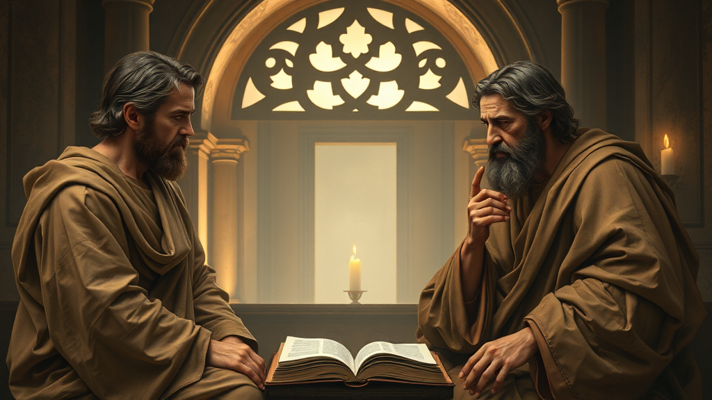 청렴과 윤리를 상징적으로 표현한 이미지