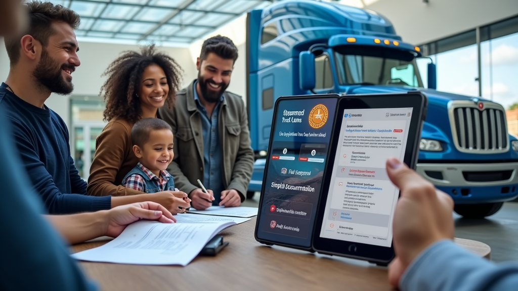 5. Thủ Tục Trả Góp Xe Đầu Kéo 2025: Đơn Giản Hóa Tối Đa