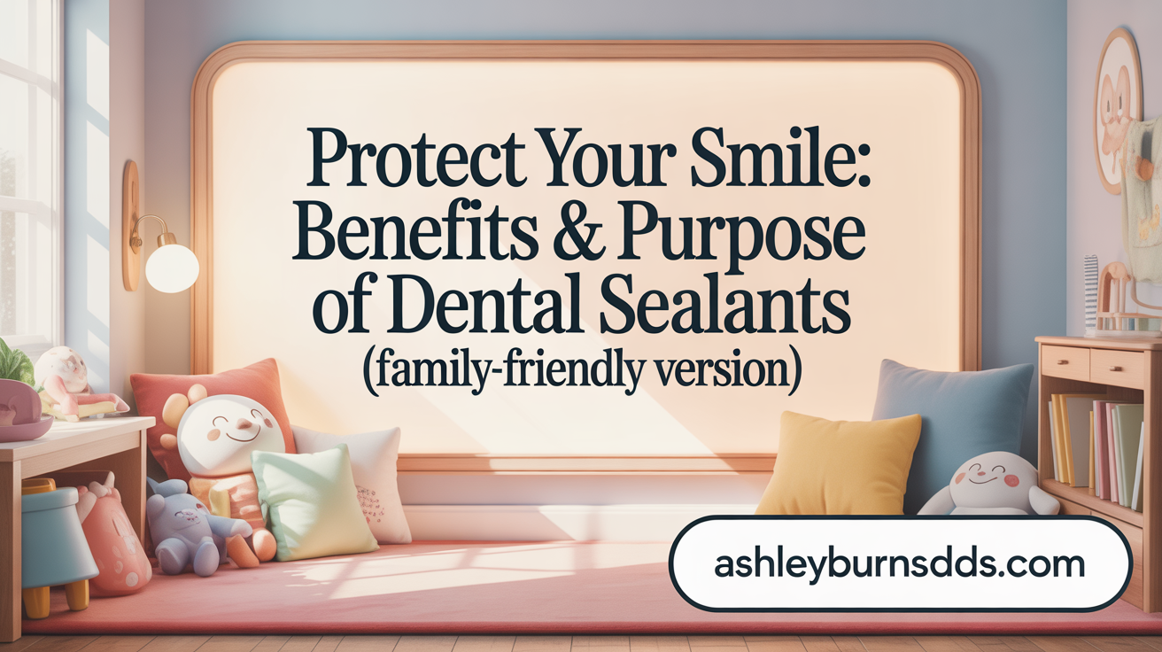 Protect Your Smile: Benefits & Purpose of Dental Sealants