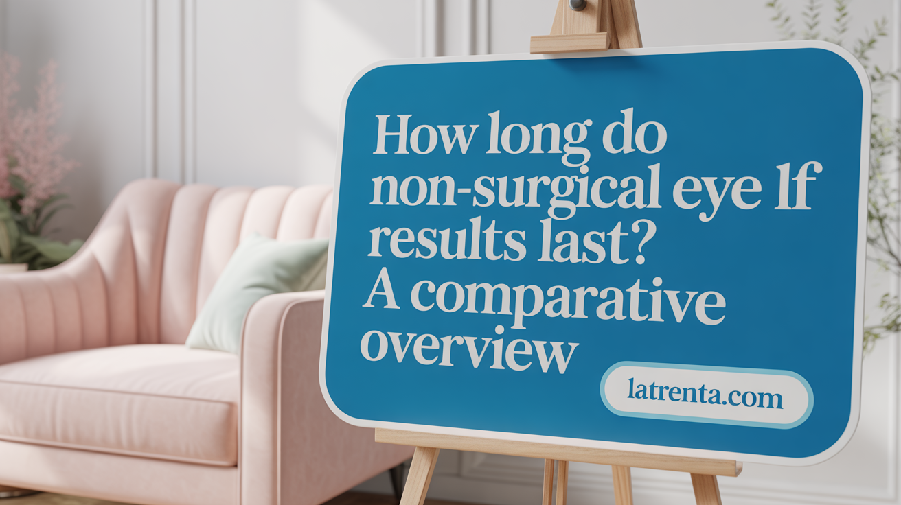 How Long Do Non-Surgical Eye Lift Results Last? A Comparative Overview