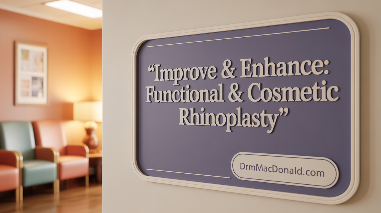 Improve &amp; Enhance: Functional &amp; Cosmetic Rhinoplasty