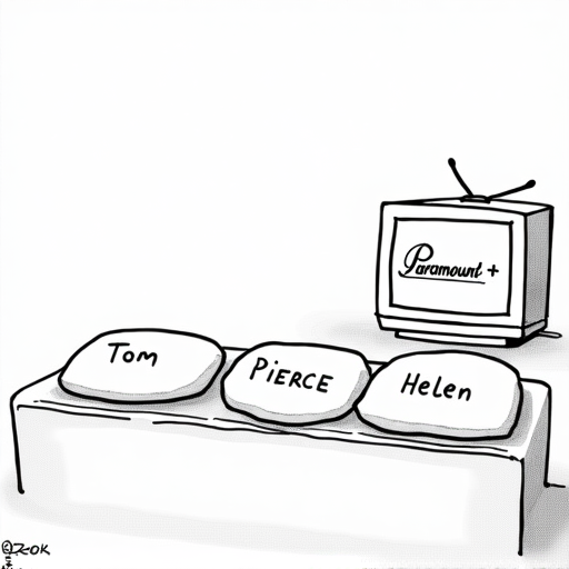 Paramount+ renews MobLand for Season 2 single-panel cartoon