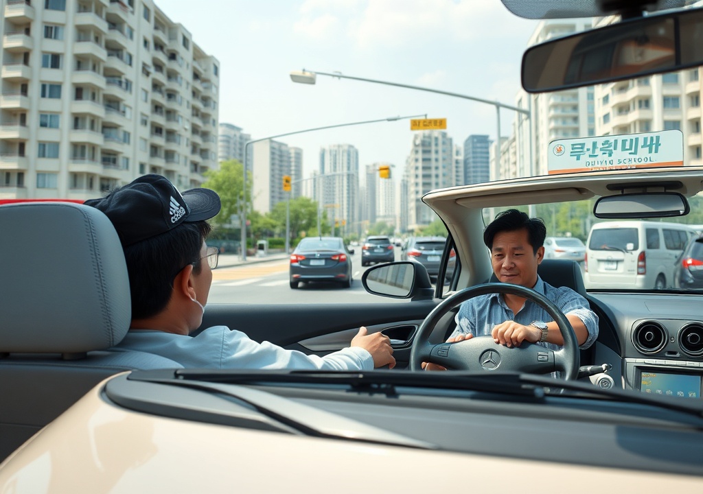 군포 지역 주요 도로와 교차로에서의 실전 연수 체험기