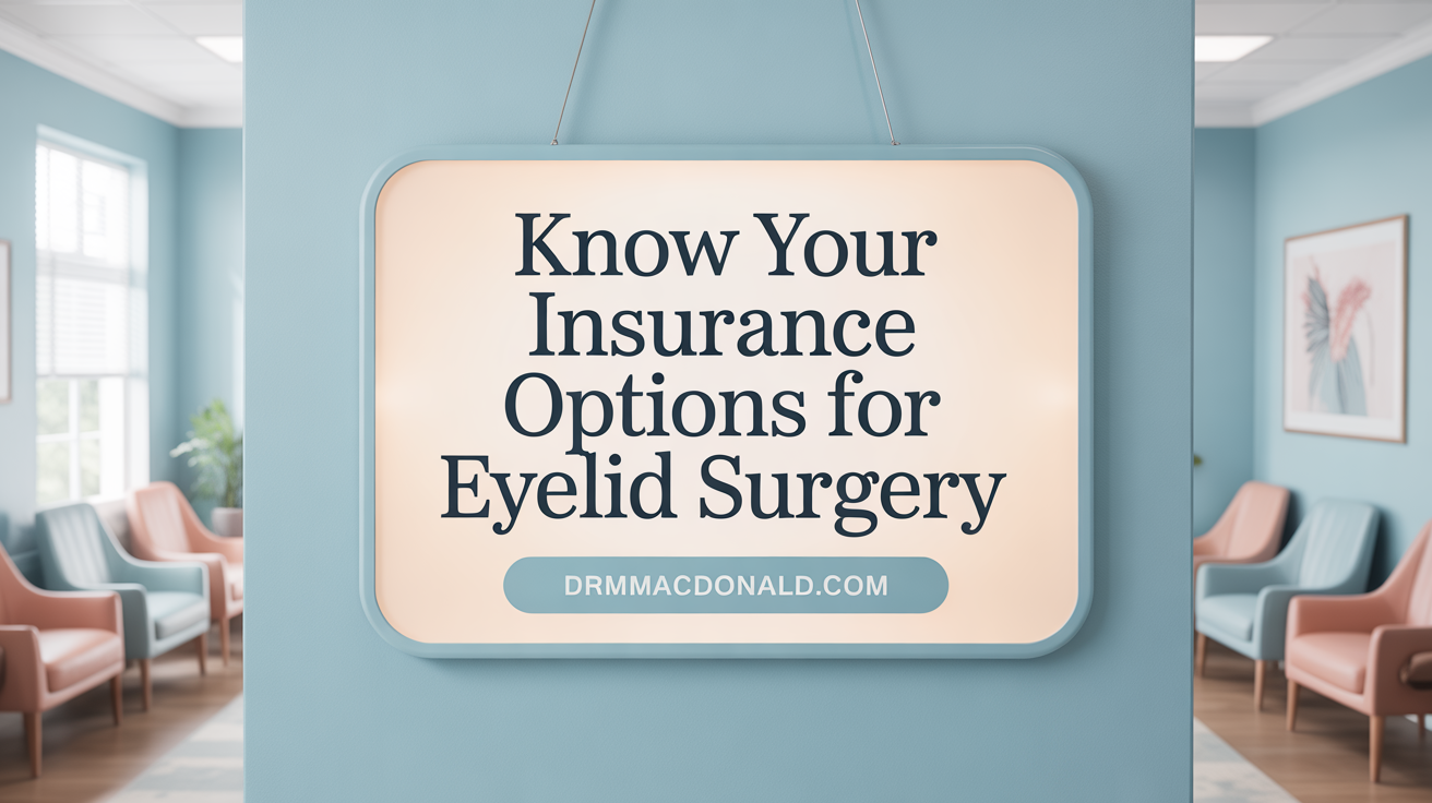 Know Your Insurance Options for Eyelid Surgery