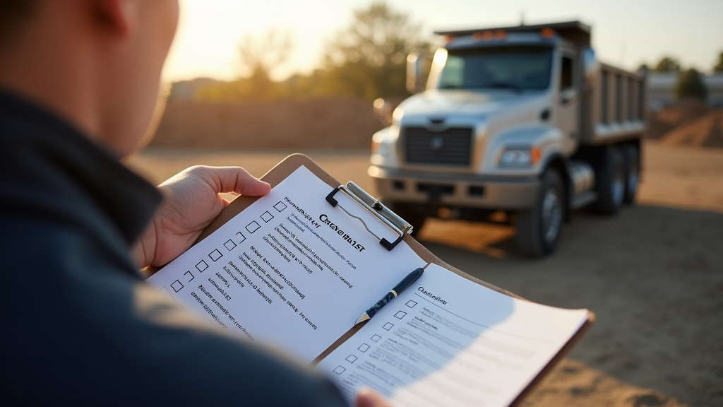 Checklist chọn mua xe ben chuẩn