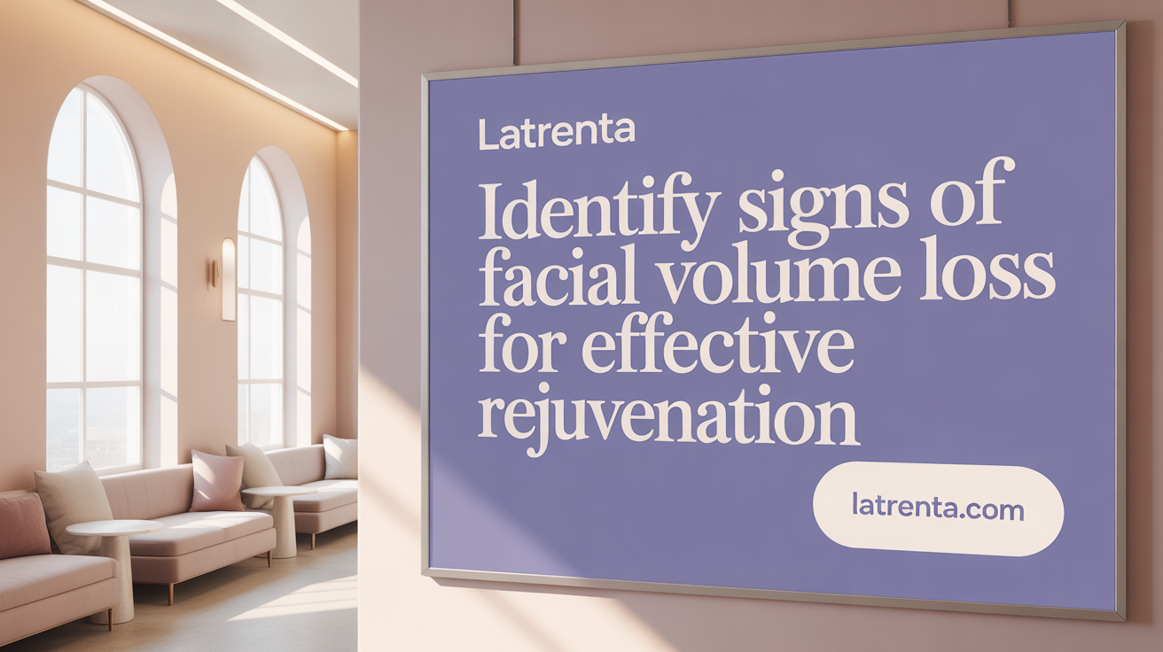 Identify Signs of Facial Volume Loss for Effective Rejuvenation