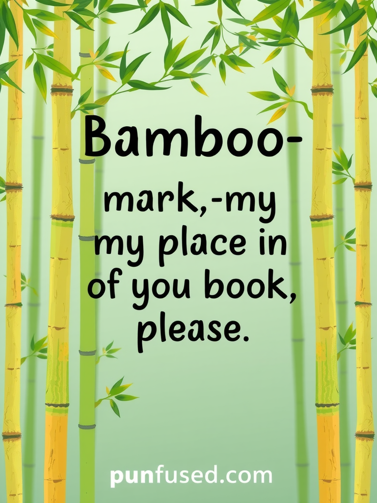 bamboo puns