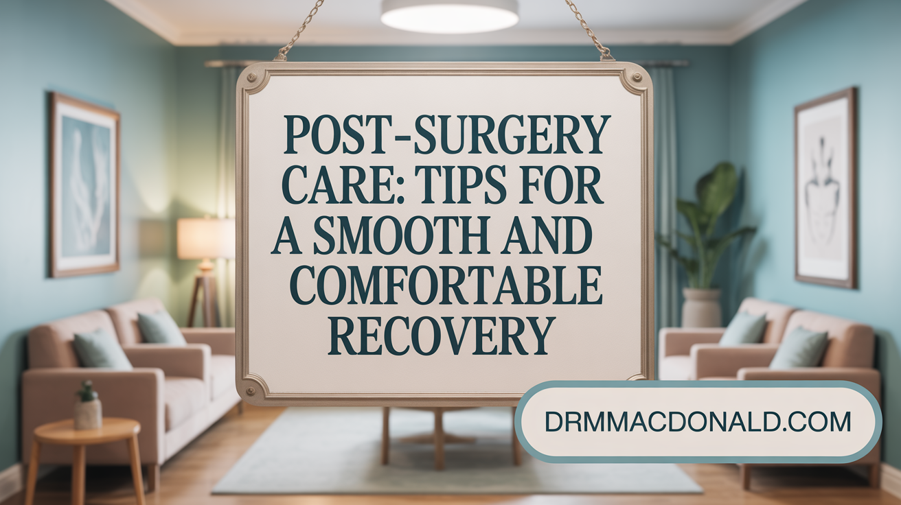 Post-Surgery Care: How to Ensure a Smooth Recovery