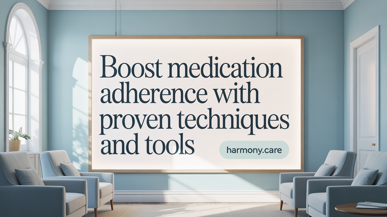 Boost Medication Adherence with Proven Techniques and Tools