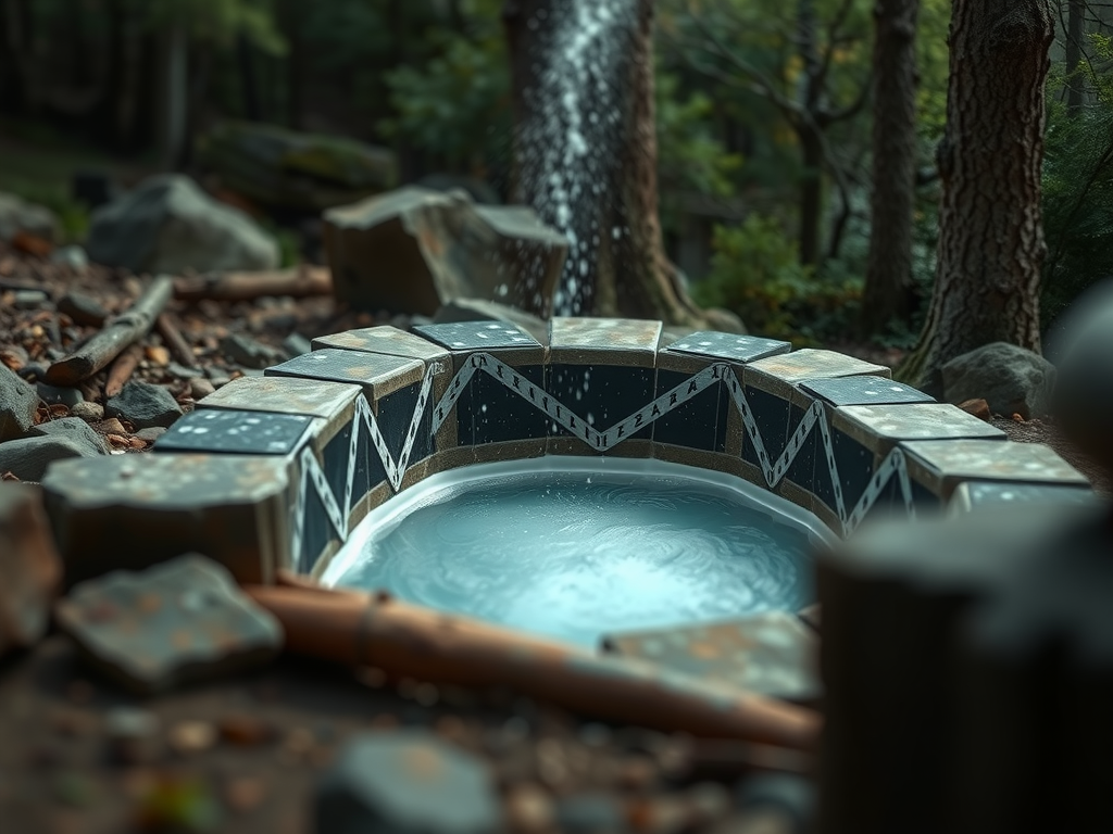 یک مرد در حال تعامل با یک چت‌بات هوش مصنوعی گروک رمانتیک روی گوشی هوشمند خود، با پس‌زمینه دیجیتالی انتزاعی