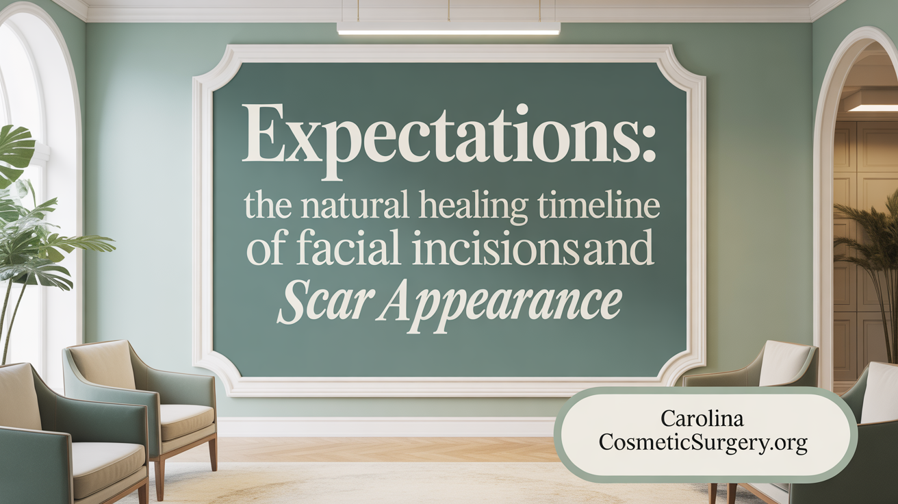 Expectations: The Natural Healing Timeline of Facelift Scars