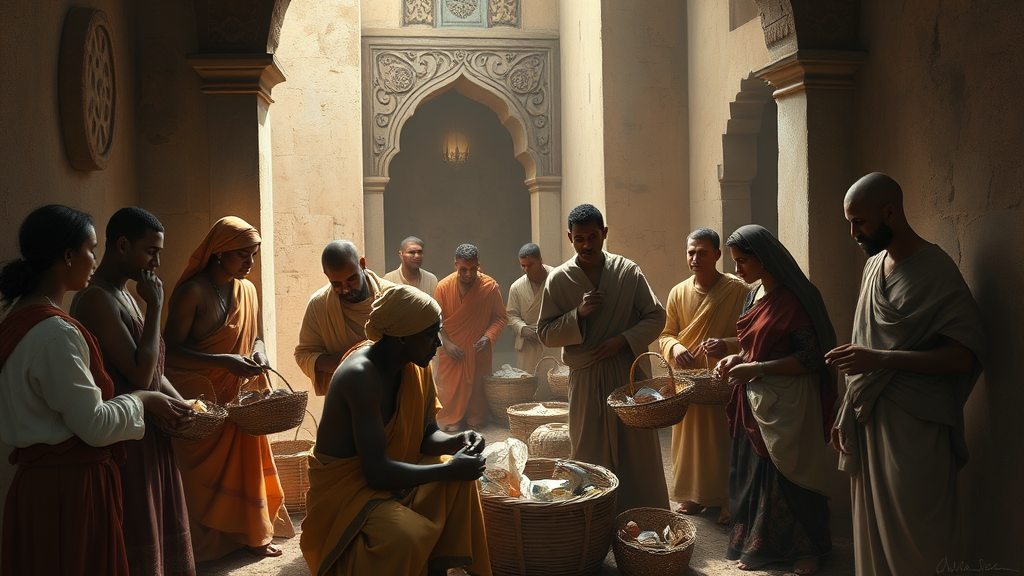 효율성과 창의적 수납을 보여주는 장면