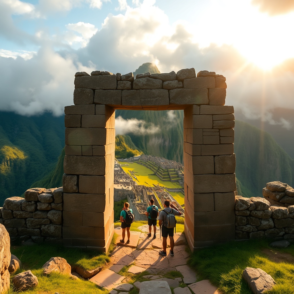 The Iconic Sun Gate: Gateway to a Lost World