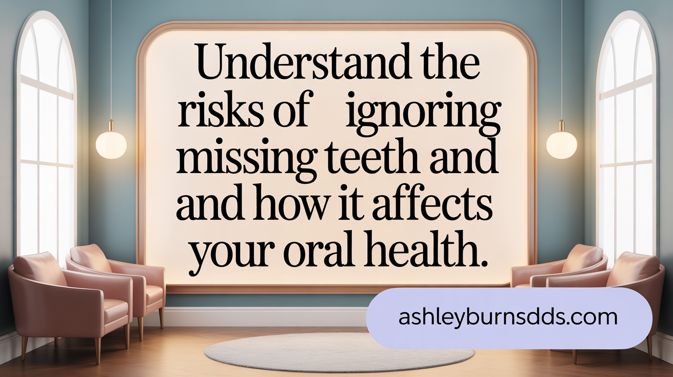 Understand the risks of ignoring missing teeth and how it affects your oral health.