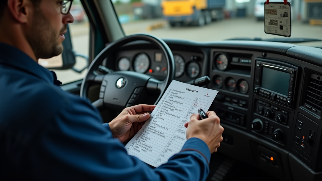 Checklist kiểm tra xe đầu kéo cũ