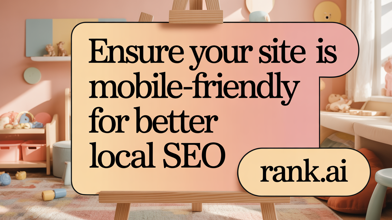 Ensure Your Site is Mobile-Friendly for Better Local SEO