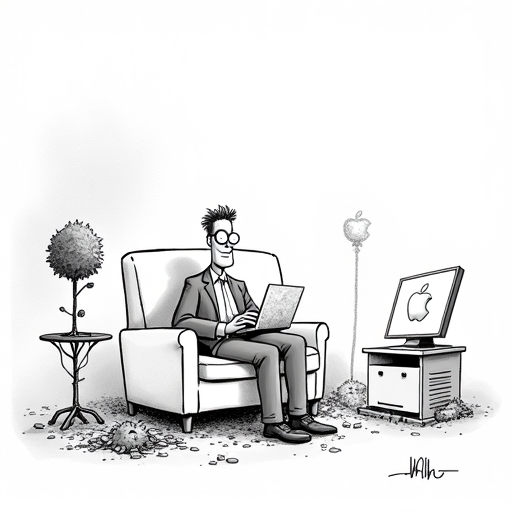 Intel Macs Receive Longer Support Than PowerPC Macs: Analysis Shows single-panel cartoon