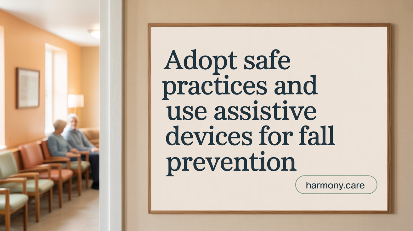 Adopt Safe Practices and Use Assistive Devices to Prevent Falls
