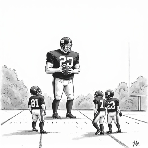 Giants Defeat Bills 34-25 in Recent Game single-panel cartoon